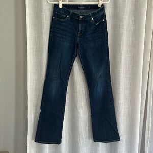 Lucky Brand Jeans Lolita Boot low rise jeans dark wash size 28